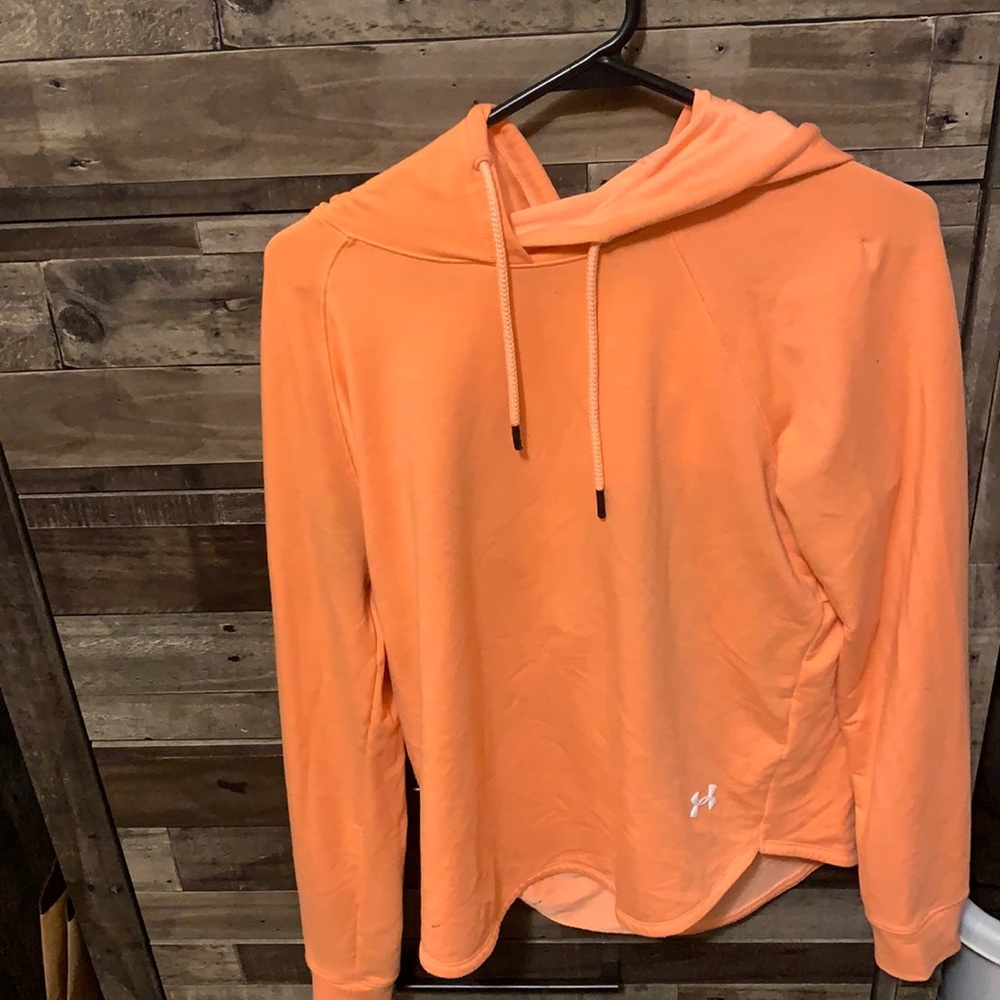 Underarmour orange sweatshirt